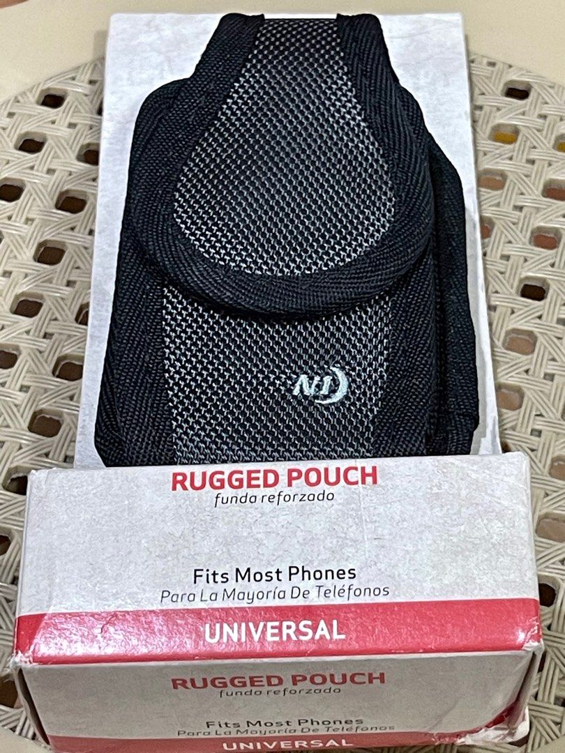 Nite Ize Cargo Clip Case Universal Rugged Pouch for Palm Centro (Category: Cases & Sleeves) located in Manila. Submitted by gottasellallmystuffs (Listing ID 1323230432, Image 1). Description: Nite Ize Cargo Clip Case Universal Rugged Pouch for Palm Centro Black nylon tool flashlight holster case belt clip Case dimensions are sized to accommodate 107.0 x 53.0 x 18.0 mm (LxWxH). Fits for most old palm-sizes phones. Rugged material and construction.