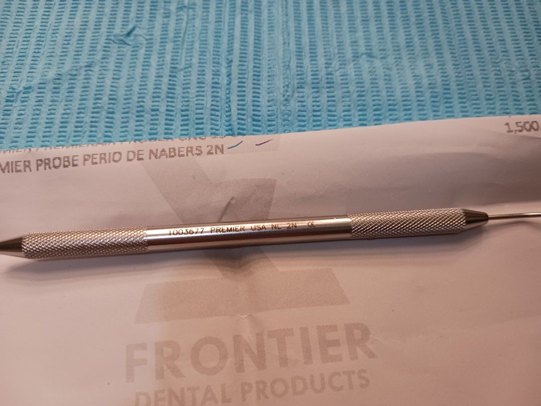 Premier Nabers Probe (Never been used) (Category: Medical Supplies & Tools) located in Caloocan City. Submitted by alspaceship (Listing ID 1323101531, Image 2). Description: Premier Nabers Probe for Perio (free sf thru j&t).