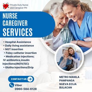 PRIVATE NURSE and CAREGIVER SERVICES