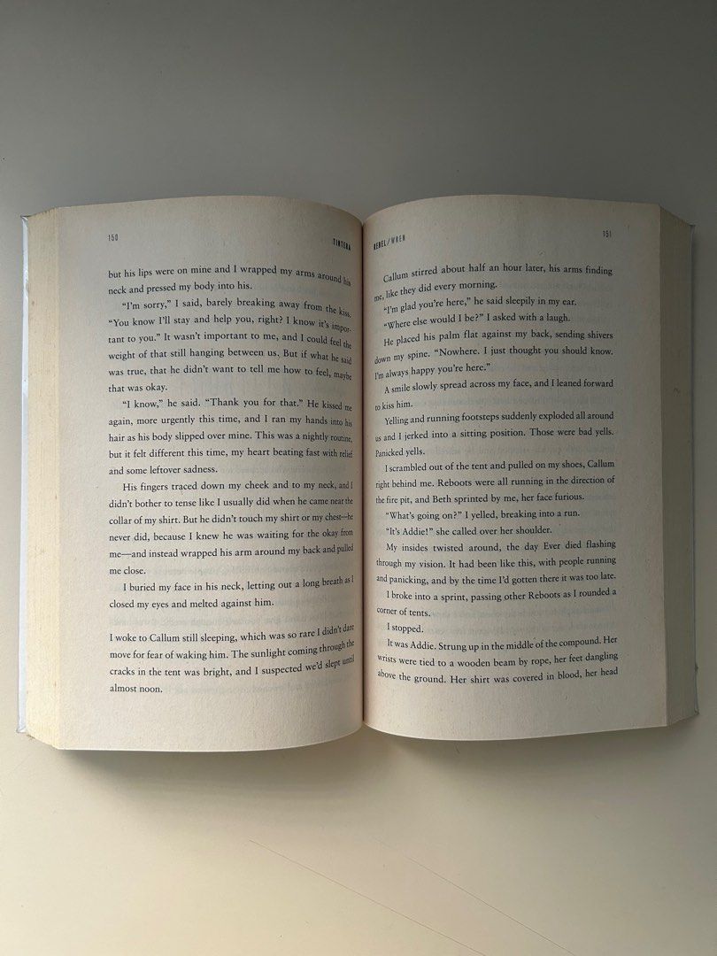 Reboot (Amy Tintera) (Category: Storybooks) located in Bulacan. Submitted by betweenpages_ (Listing ID 1323108433, Image 3). Description: 📌 ONLY REBOOT LEFT 📌 Discoloration on edges and pages 📌 Books were covered with plastic cover 📌 MOP: GCash, Maya, GoTyme, Bank Transfer 📌 Shipping through J&T or Grab, Move It, Lalamove for those in Manila area (care of buyer). Don’t hesitate to send us a message if you want more pictures ☺️.