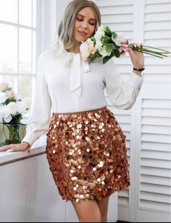 100 affordable gold For Sale Skirts Carousell Philippines