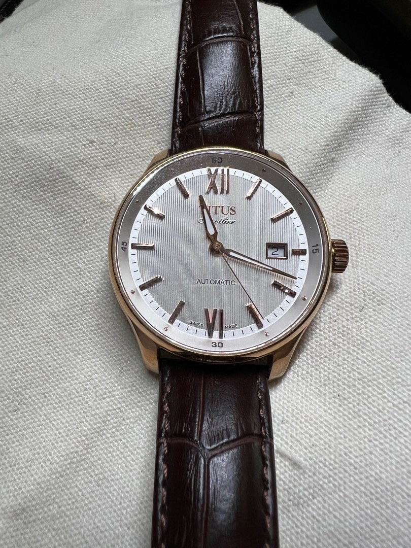 Solvil Et Titus Sonvilier 3 hands date automatic men watch Men s Fashion Watches Accessories Watches on Carousell