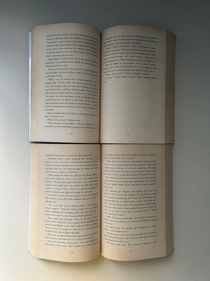 Spellcaster Series (Claudia Gray) (Category: Storybooks) located in Bulacan. Submitted by betweenpages_ (Listing ID 1323109844, Image 2). Description: 📌 Both books 📌 Discoloration on edges and pages 📌 Covered with plastic cover 📌 MOP: GCash, Maya, GoTyme, Bank Transfer 📌 Shipping through J&T or Grab, Move It, Lalamove for those in Manila area (care of buyer). Don’t hesitate to send us a message if you want more pictures ☺️.