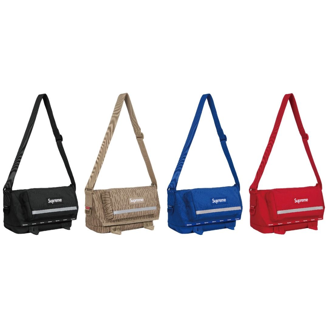 SUPREME 24FW MESSENGER BAG, 男裝, 袋, 小袋- Carousell