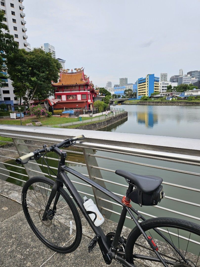 Trek Hybrid FX3 Black Carbon Fork, Sports Equipment, Bicycles