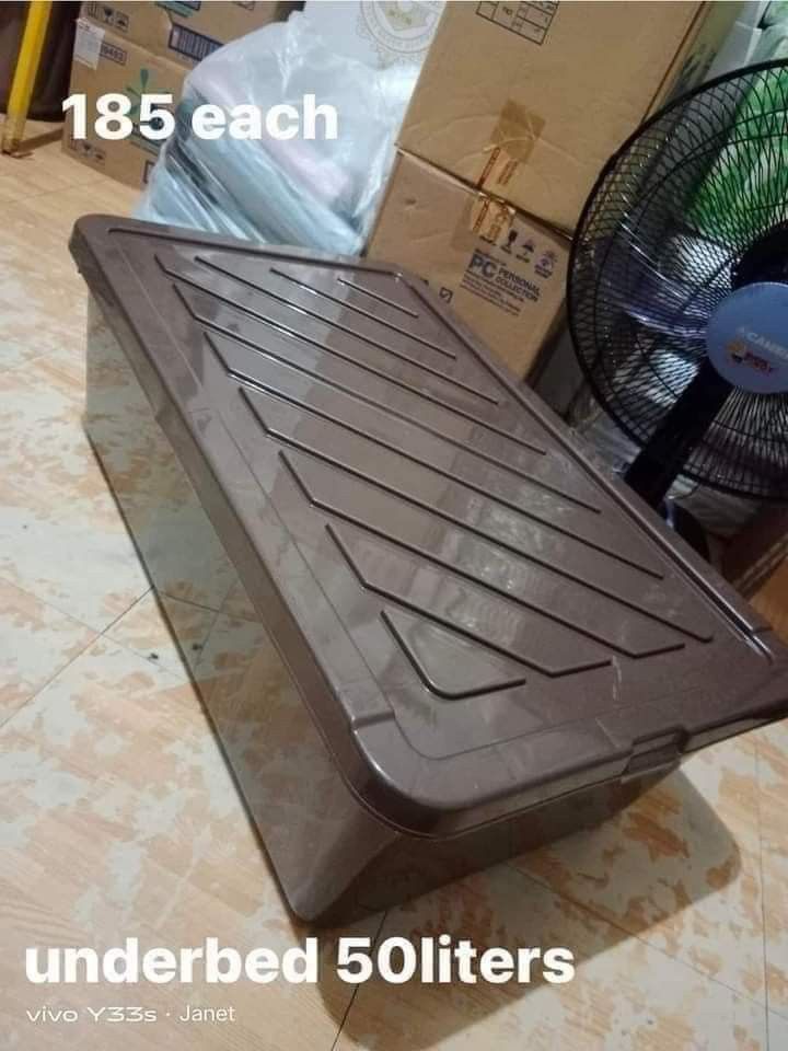 Underbed storage box 50 liters (Category: Storage Boxes & Baskets) located in Caloocan City. Submitted by janeil23452 (Listing ID 1323136622, Image 1). Description: .