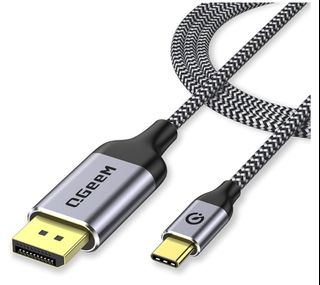 Cable USB C o Thunderbolt 3 a DisplayPort de 4 pies y 4K