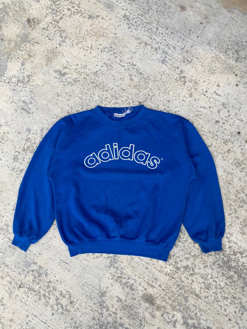 Adidas spell out sweatshirt outlet