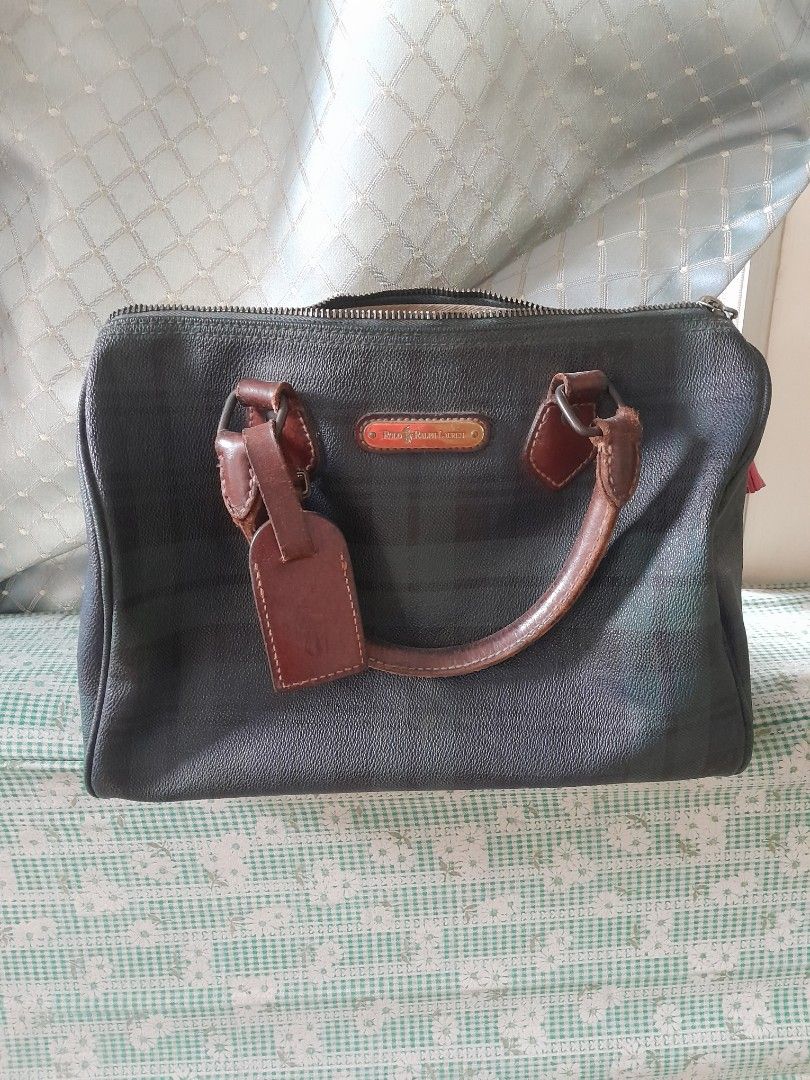 Vintage ralph lauren boston bag Women s Fashion Bags Wallets Shoulder Bags on Carousell