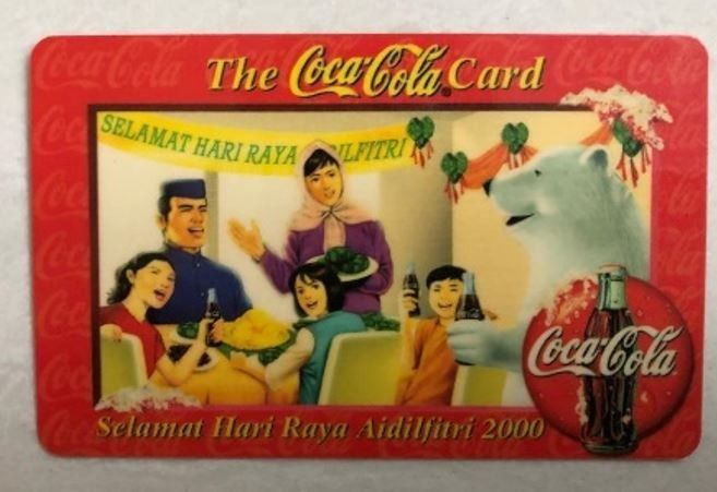 Vintage -Rare Year 2000 Coca Cola Card (Hari Raya Version), Hobbies & Toys,  Memorabilia & Collectibles, Vintage Collectibles on Carousell