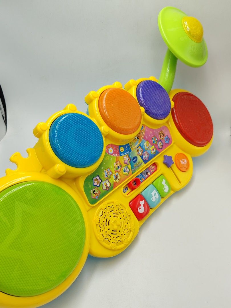 Vtech Zoo Jamz Stompin Fun Drums Hobbies Toys Toys Games on Carousell