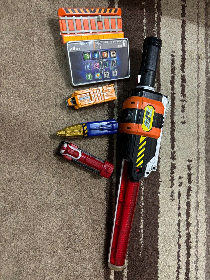 Go Busters Ressha (Weapon Set) Bandai DX Tank Go-Busters Kyoryuger Toqger Toq Ressha ...
