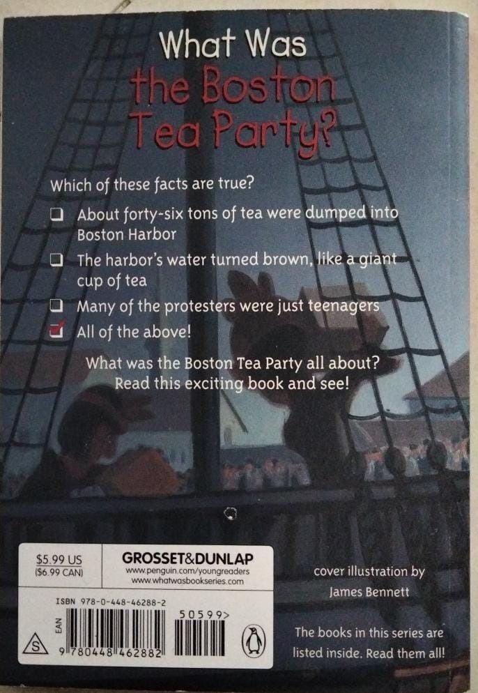 What Was the Boston Tea Party? Kathleen Krull , Lauren Mortimer ...