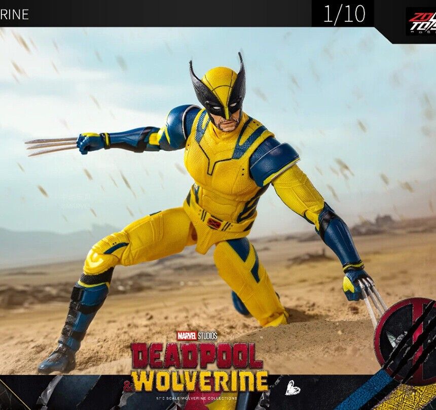 ZD Toys Wolverine 1/10th scale from Deadpool & Wolverine Movie, Hobbies ...