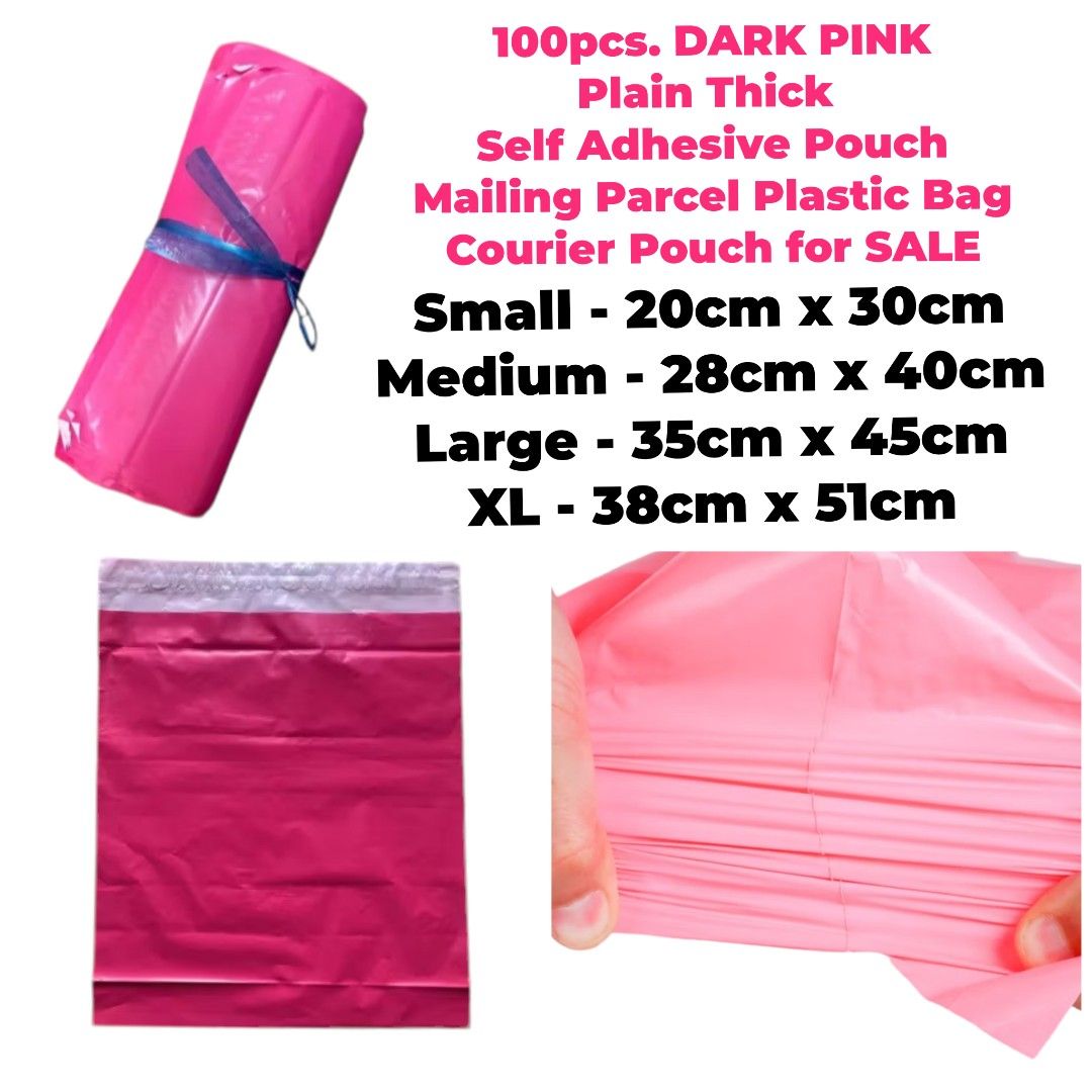 100pcs. PLAIN Courier Pouch / Packaging/Mailing Parcel for SALE (Category: Craft Supplies & Tools) located in Manila. Submitted by cherissa (Listing ID 1324913160, Image 3). Description: ● Plain Courier Pouch w/o Pocket ● 100pcs per roll ● Perfect For E-commerce and Courier Companies ● Adhesive Flap Closure ● Durable heavy duty ● Easy to use ● Good quality ● Once Sealed Cannot Be Opened ●Without sleeves for waybills, perfect to those who are usin