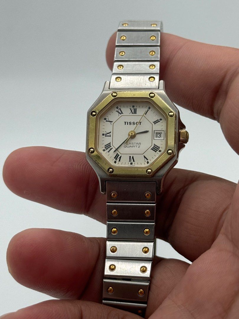 Tissot Seastar Octagonal コンビカラー 1980年代 TISSOTが放つ新しい