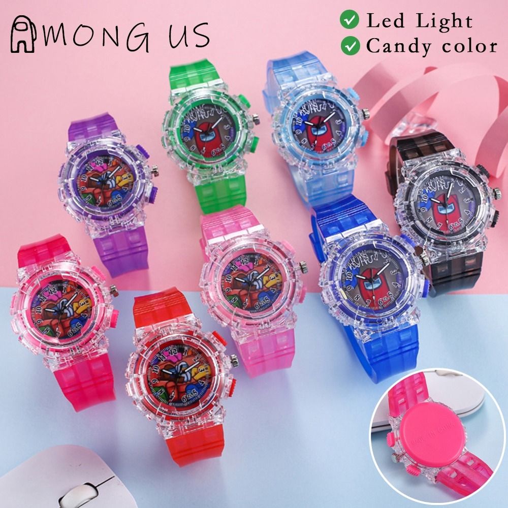 Kids watch with light new arrivals