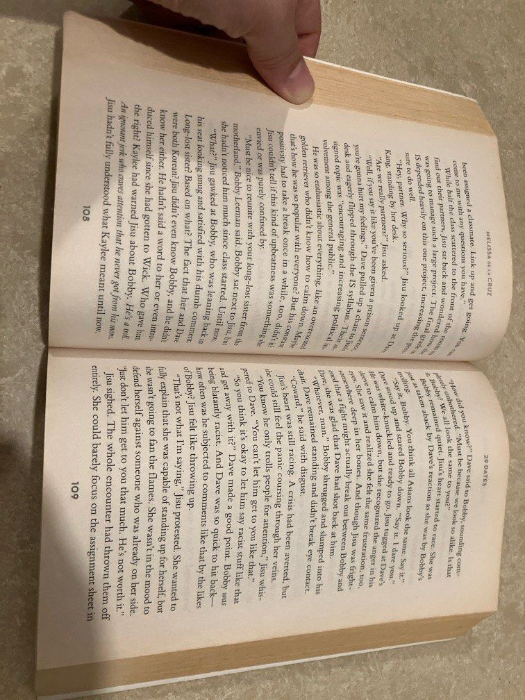 29 Dates (Category: Storybooks) located in Singapore. Submitted by yamiyoghurt (Listing ID 1324860907, Image 3). Description: By Melissa De La Cruz Book condition is great but cover a little faded (7/10) .