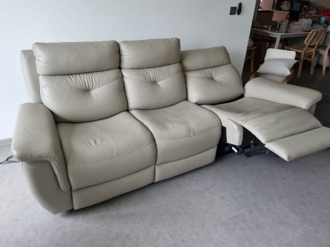 3 seater auto reclining sofa from Novena