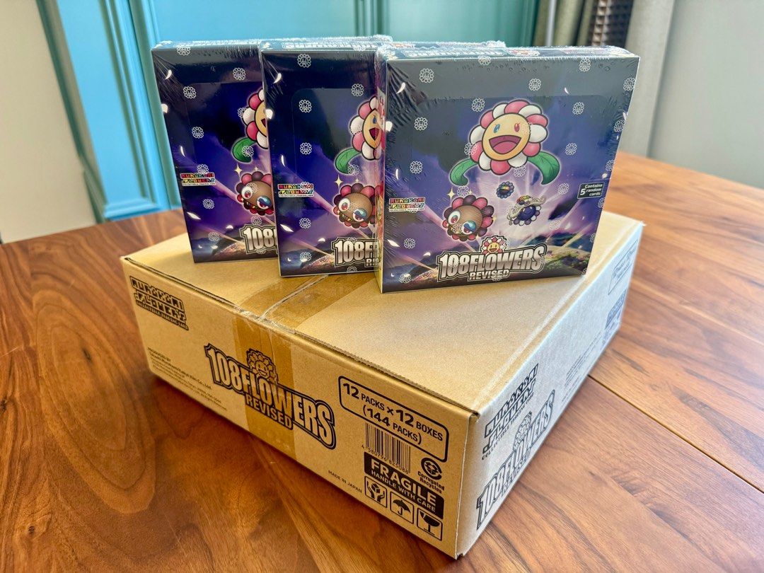 8BOX 未開封 Murakami Flowers 108 REVISED