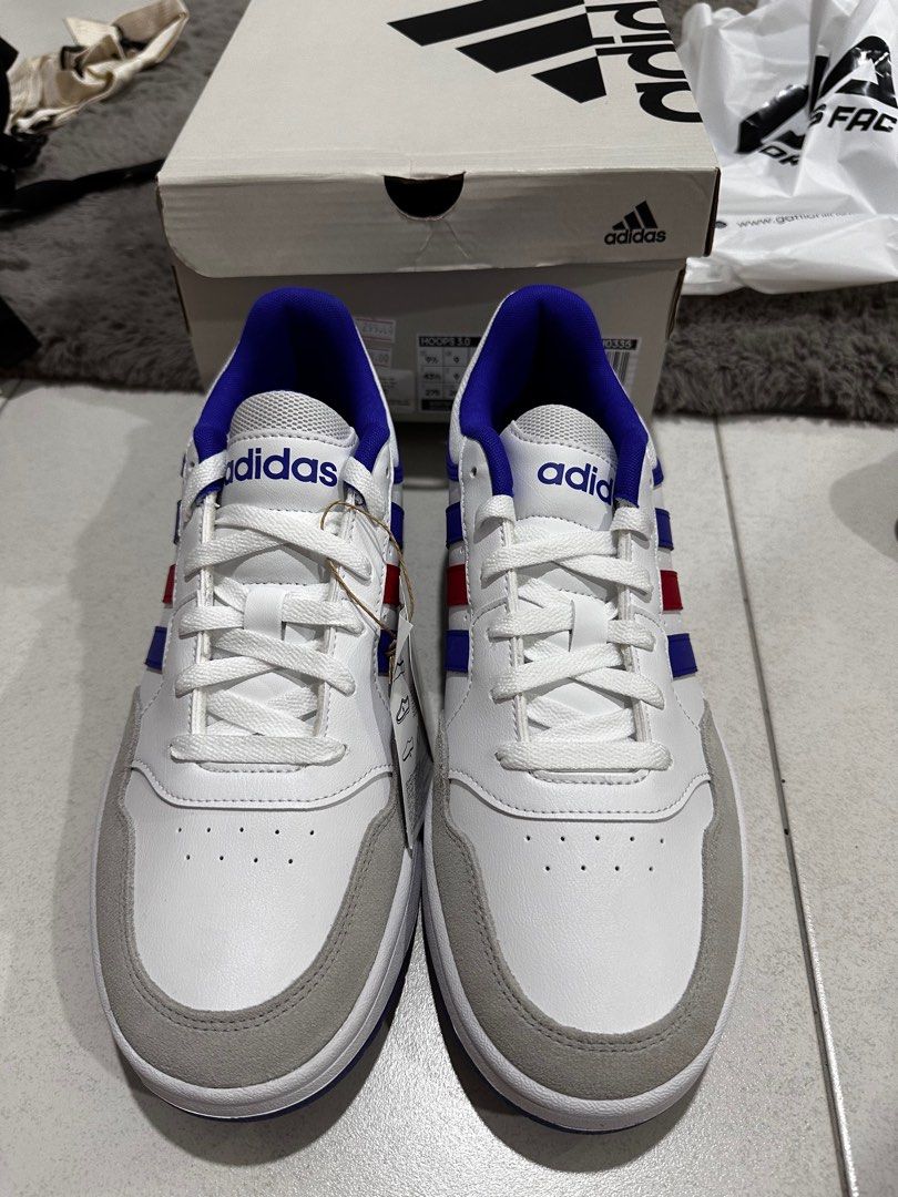 Adidas HOOPS 3.0 IH0335 size US 9.5 UK9 Men s Fashion Footwear Sneakers on Carousell