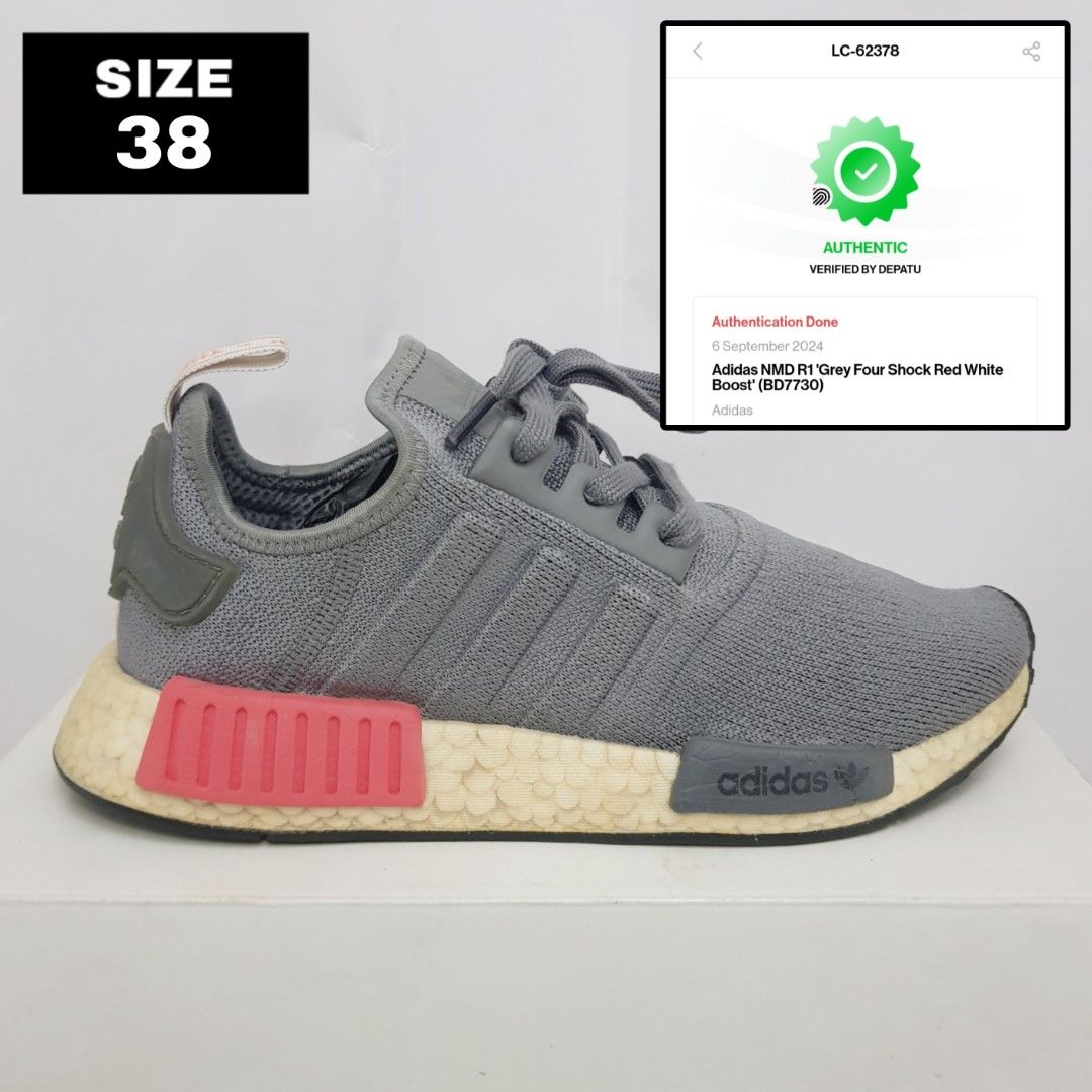 Adidas NMD R1 Grey Four Shock BD7730 38