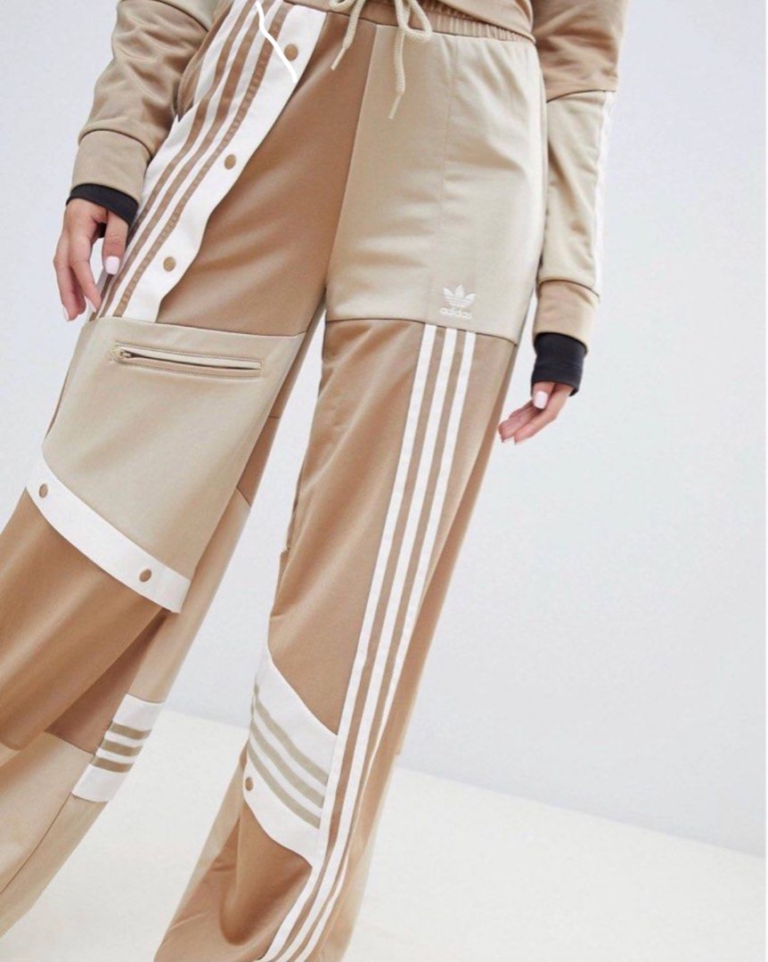 ADIDAS Originals by Danielle Cathari Beige Deconstructed Lounge Pants Women s Fashion Bottoms Other Bottoms on Carousell