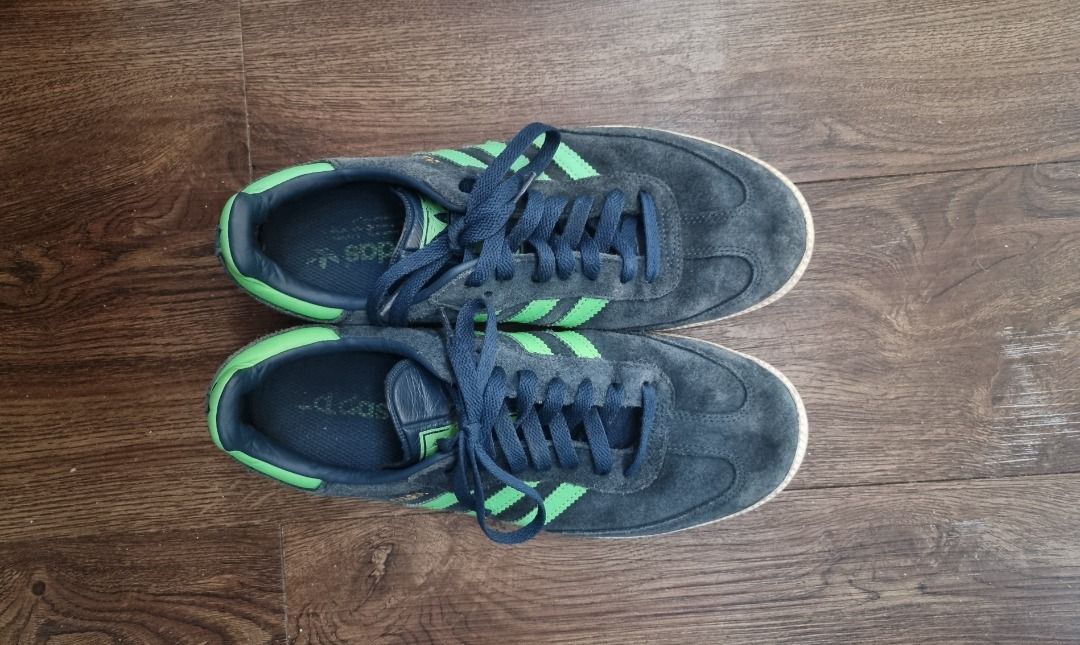 Adidas gazelle og green zest best sale