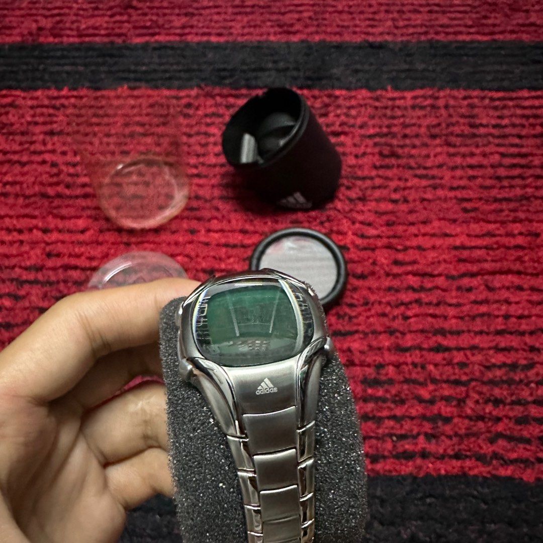 Adidas Y2K Watch Vintage ( 10-5041 ) ( Stainless Steel Case  