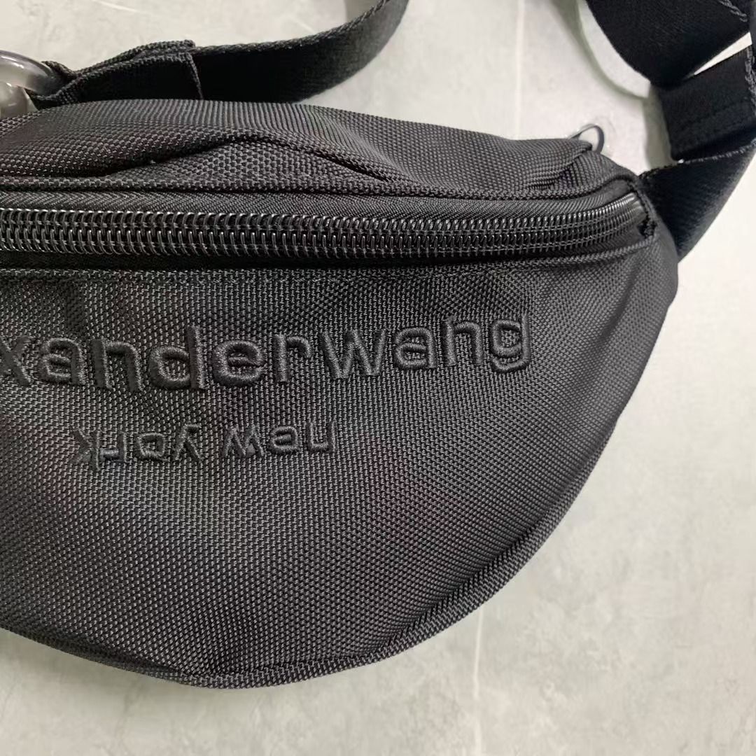 Alexander Wang Attica Gym Nylon Fanny Pack In Black