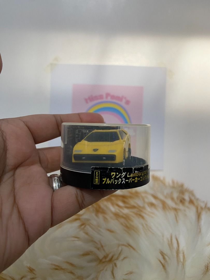 Asahi Yellow Lamborghini Countach LP400, Hobbies & Toys, Toys & Games ...