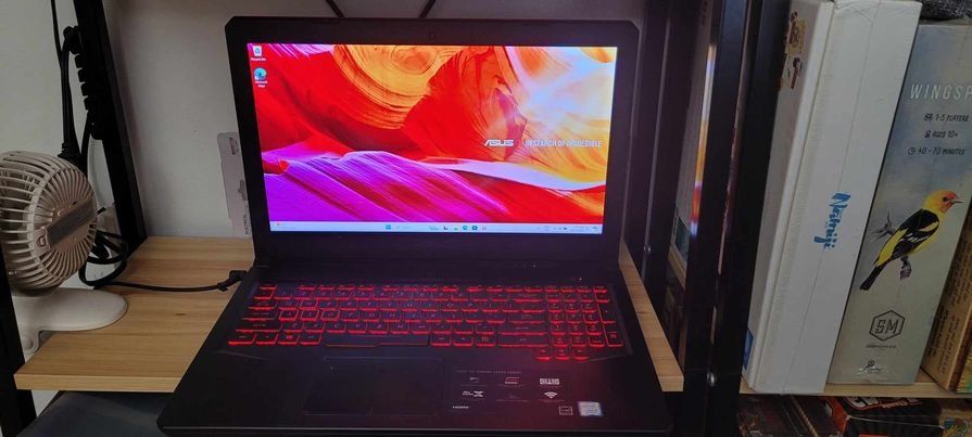 ASUS TUF Gaming (Category: Laptops & Notebooks) located in Manila. Submitted by thirdyboyyy (Listing ID 1324828243, Image 3). Description: ASUS TUF Gaming FX504-8300H 12GB RAM 64-bit 930GB HD ✅NVIDIA GeForce GTX 1050 Ti ✅Fresh install/reboot of Windows 11 ✅No physical damage, except thin lines in left and right edges of screen LCD ✅All ports working ✅Other inclusions: Charger, Laptop Bag ✅NEGOTIABLE FOR SURE AND QUICK BUYERS✅ .