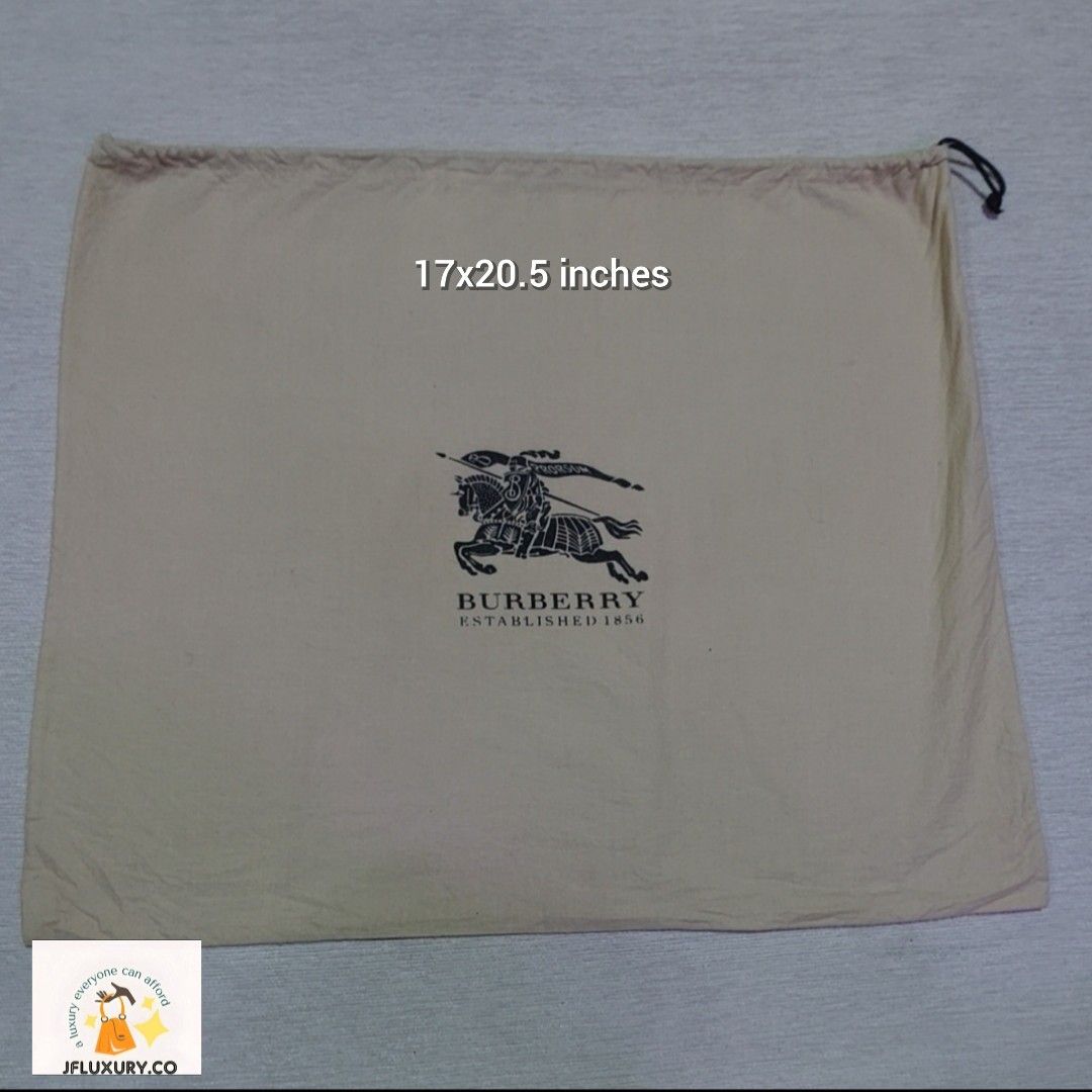 Dust bag burberry online