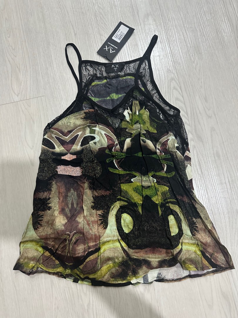 AX Paris Top 100 cotton Armani xchange Women s Fashion Tops Blouses on Carousell