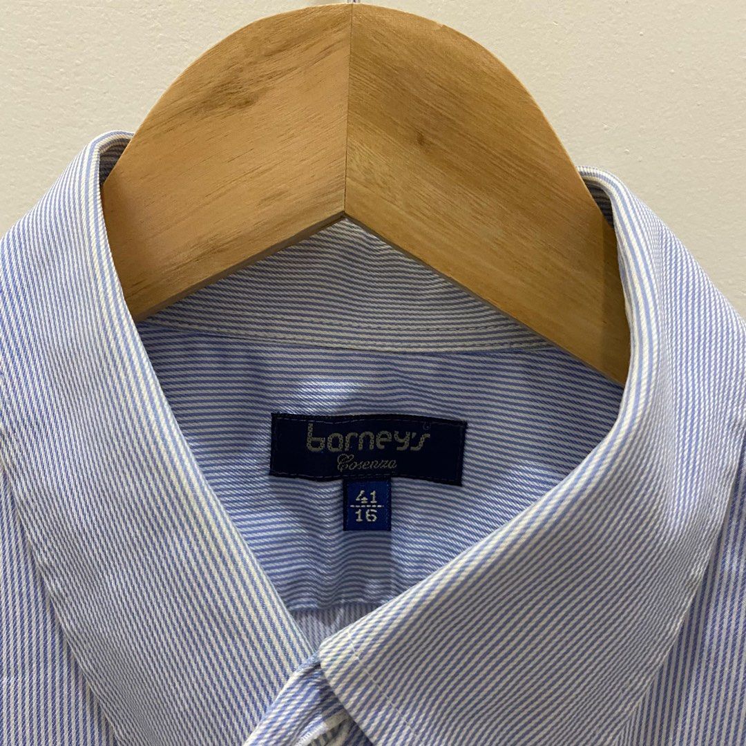 Barneys Light Blue Long Sleeves FOR MEN (Category: Formal Shirts) located in Bocaue. Submitted by justlive (Listing ID 1324762375, Image 3). Description: Large 200 + SF .