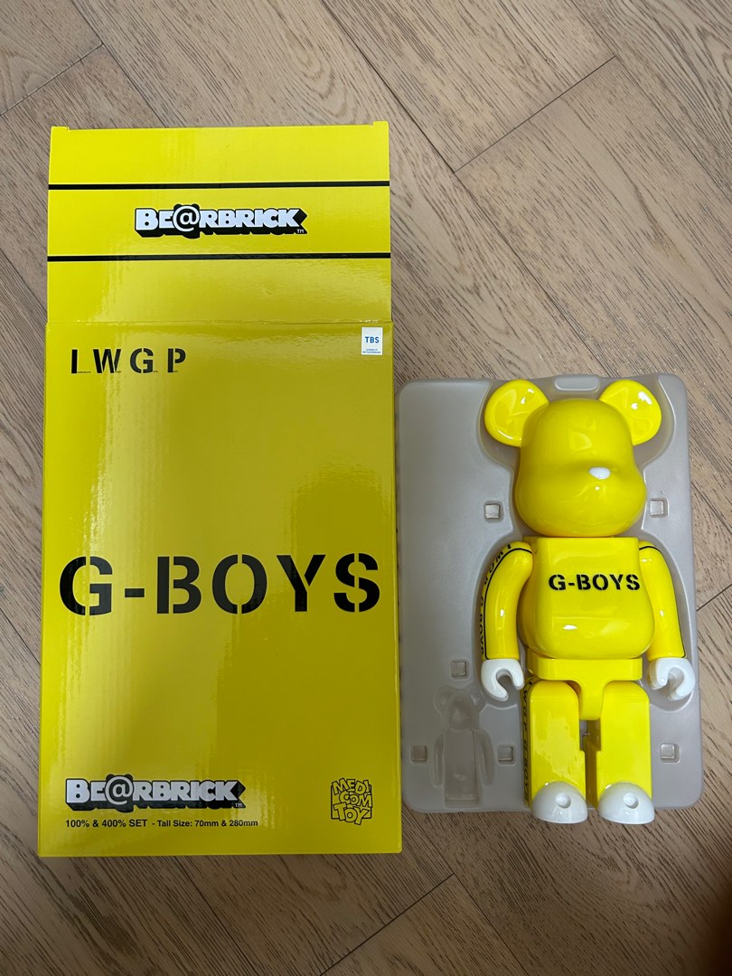 BE@RBRICK G-BOYS 100％ & 多目 400％ IWGP