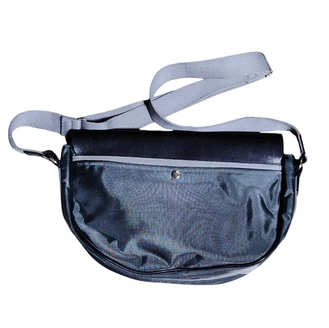 BINCL S Japan Leather X Canvas Shoulder bag pouch UNISEX Men s Fashion Bags Sling Bags on Carousell