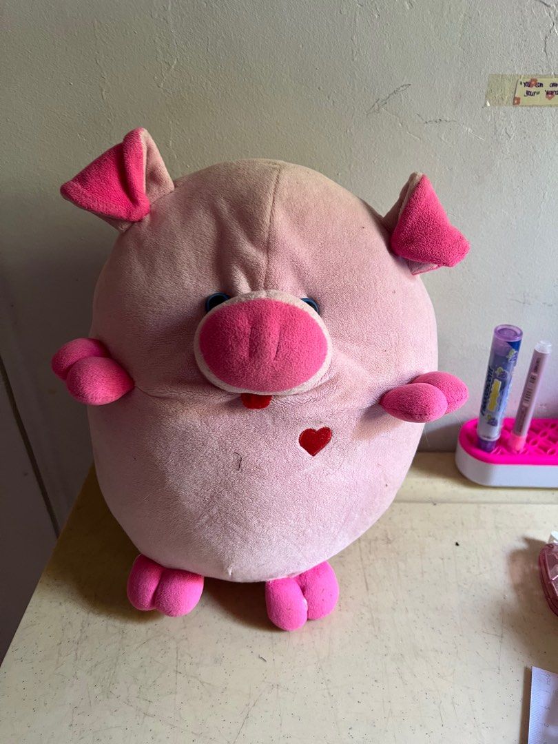 Blue Magic Pig Stuffed Toy Hobbies Toys Toys Games on Carousell
