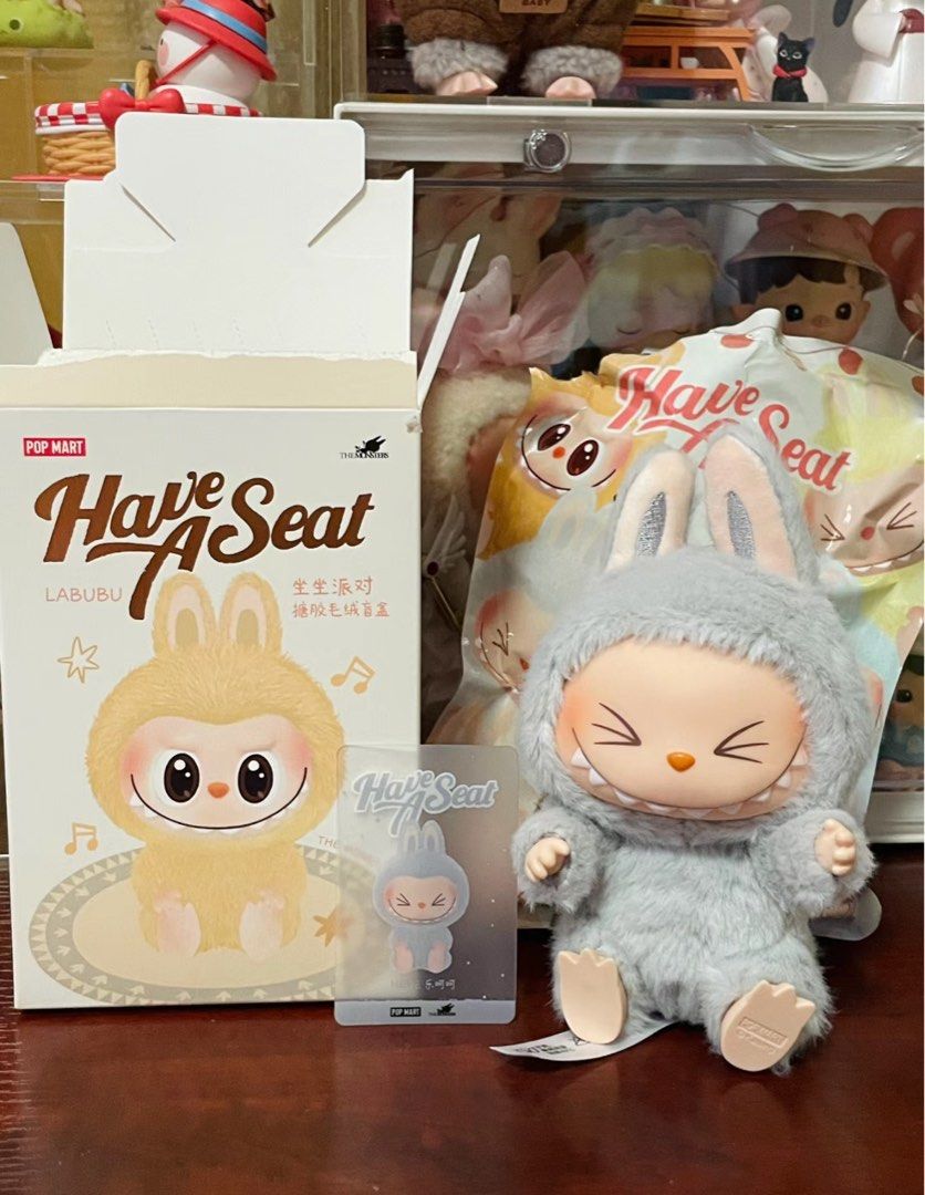 Labubu Have A Seat - Hehe POP MART LABUBU THE MONSTER