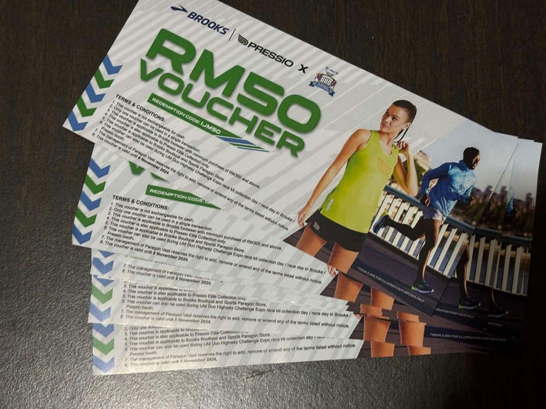 Brooks voucher new arrivals