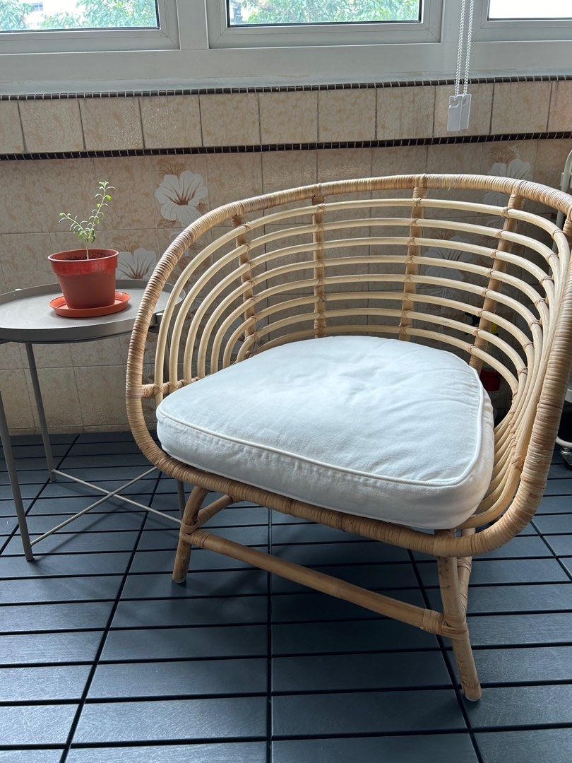 IKEA BUSKBO Armchair rattan chair