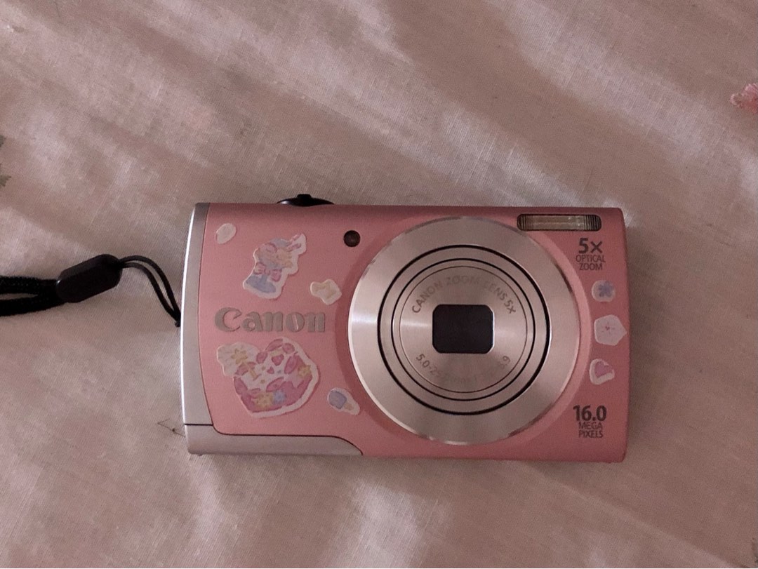 美品Canon PowerShot A2600 CPA2600 F/S ピンク コンデジ