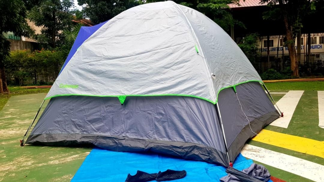 coleman river gorge camping dome tent 6pax Sports Equipment Hiking Camping on Carousell