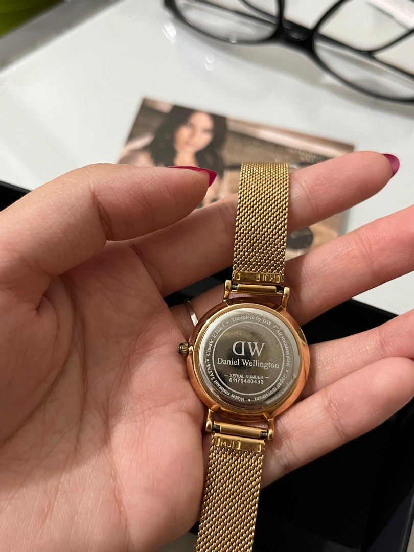 Daniel Wellington watch/ jam tangan classic petite gold - Main Image
