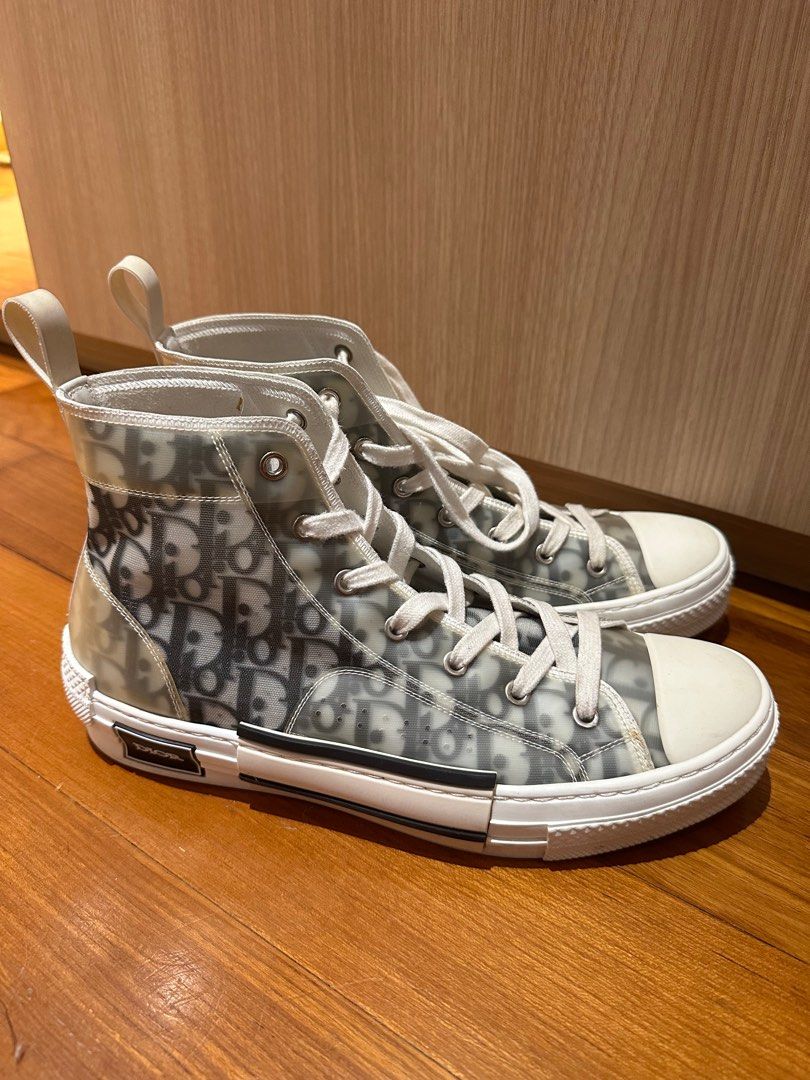 Dior B23 High Cut Sneakers Men s Fashion Footwear Sneakers on Carousell