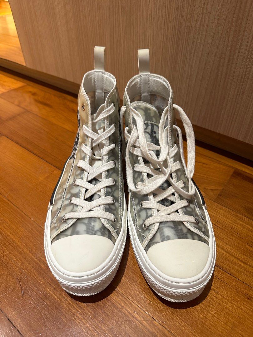 Dior B23 High Cut Sneakers Men s Fashion Footwear Sneakers on Carousell