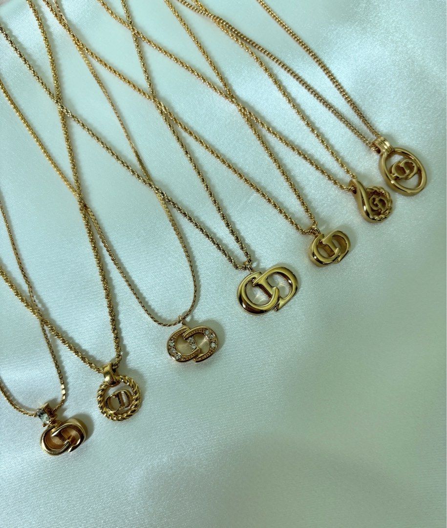 Dior vintage necklace collection, Women's Fashion, Jewelry