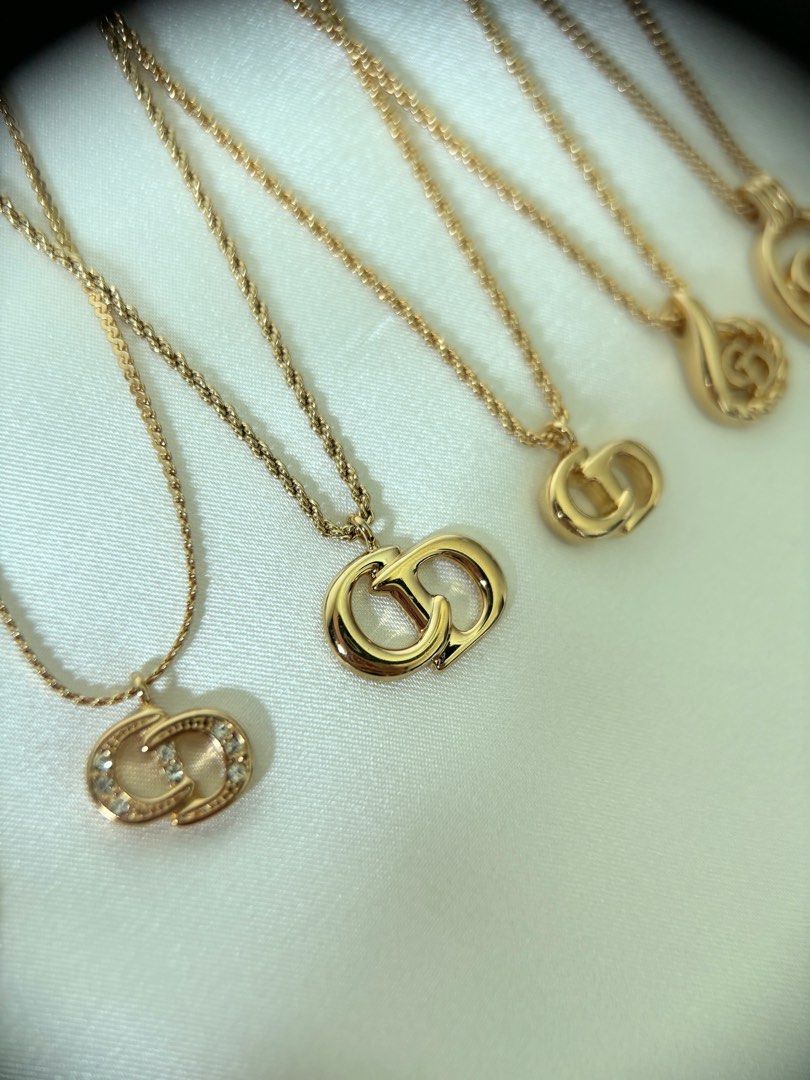 Dior vintage necklace collection