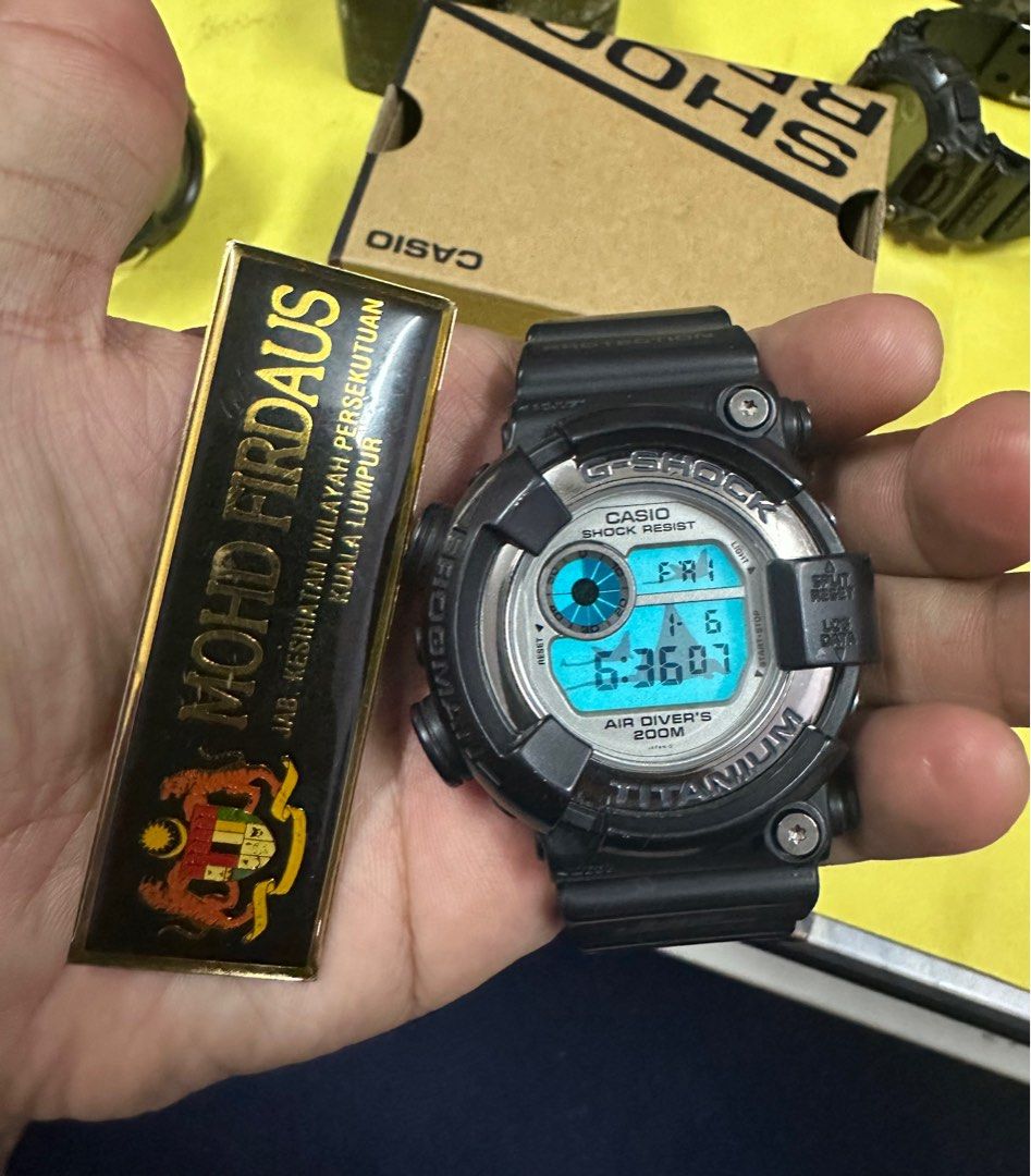 DW8201WC Frogman Men s Fashion Watches Accessories Watches on Carousell
