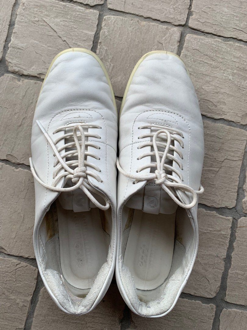 Ecco Full Cowhide Leather Cambridge Shoes